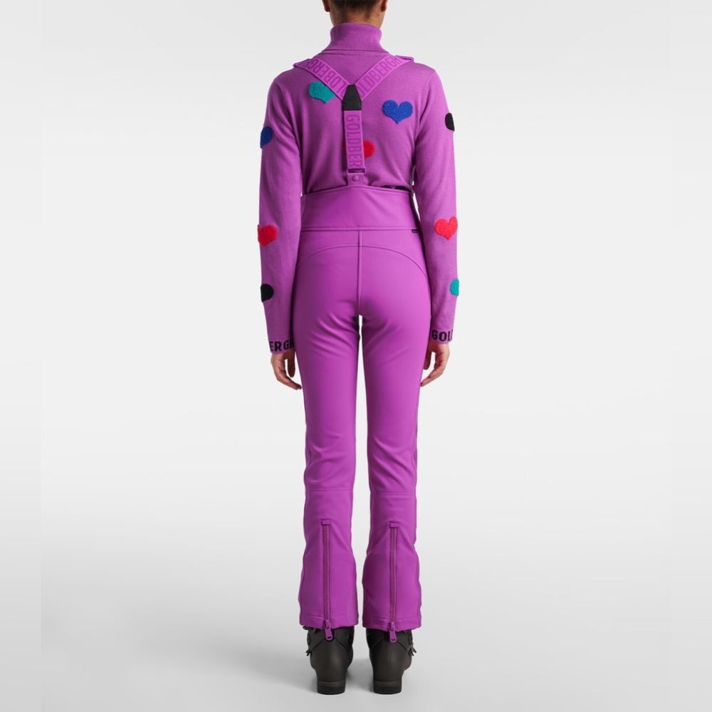 GOLDBERGH High End Ski Salopettes in Purple - Picture 2 of 14